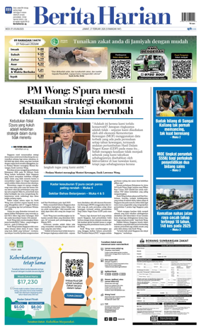 Cover of Berita Harian