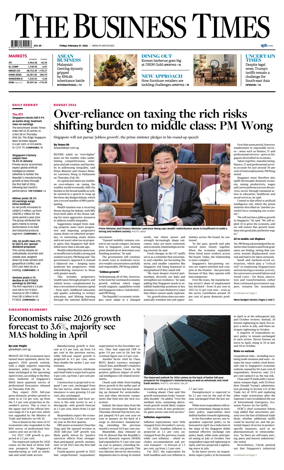Cover of The Business Times