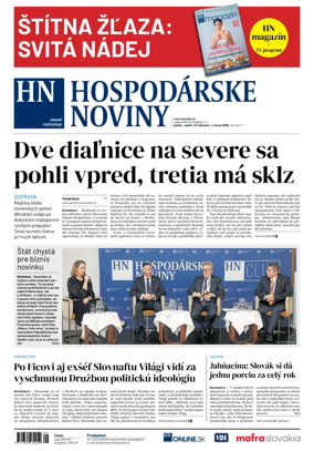 Cover of Hospodarske noviny