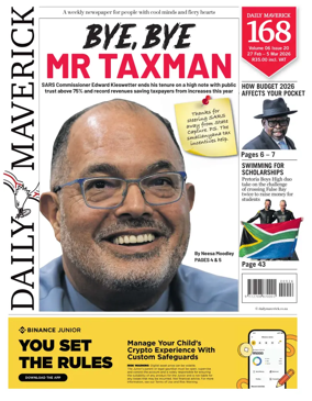 Cover of Daily Maverick