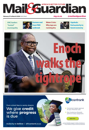 Cover of Mail & Guardian