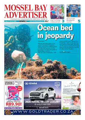 Cover of Mossel Bay Advertiser