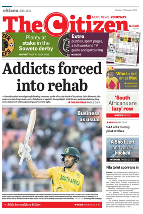 Cover of The Citizen (KZN)