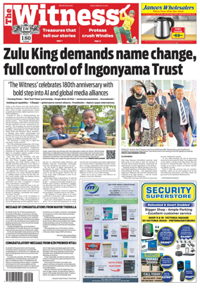 Cover of The Witness (South Africa)