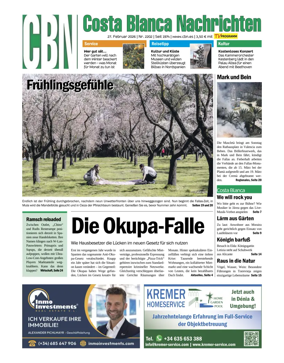 Cover of Costa Blanca Nachrichten