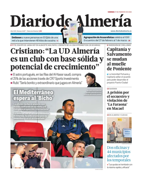 Cover of Diario de Almeria