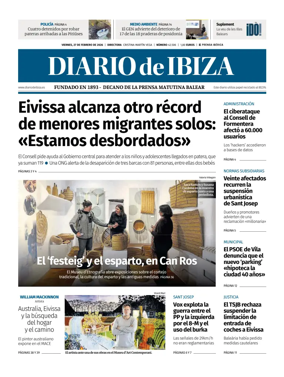Cover of Diario de Ibiza