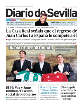 Cover of Diario de Sevilla