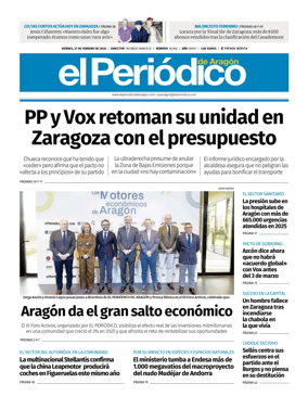 Cover of El Periodico Aragon