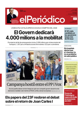 Cover of El Periodico - Catala