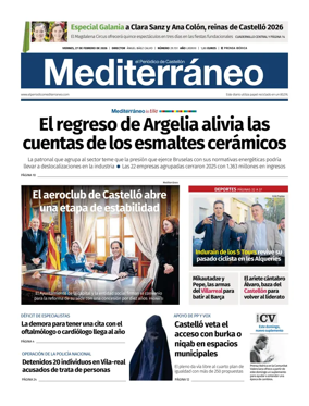 Cover of El Periodico Mediterraneo