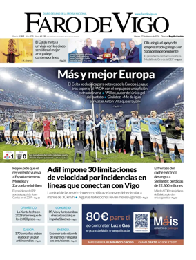 Cover of Faro de Vigo