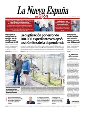 Cover of La Nueva Espana (Gijon)