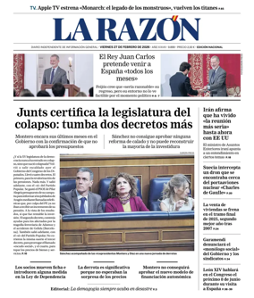 Cover of La Razon (1st Edition)