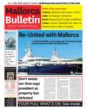 Cover of Mallorca Bulletin