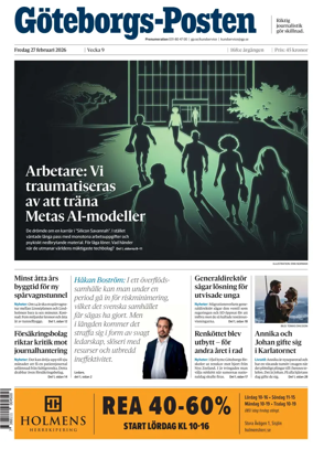 Cover of Goteborgs-Posten