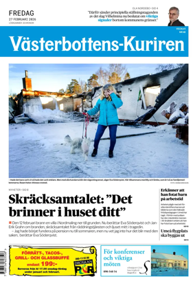 Cover of Vasterbottens-Kuriren