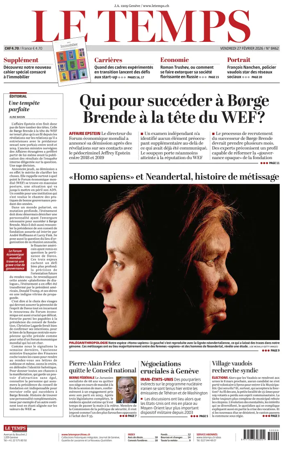 Cover of Le Temps