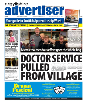 Cover of Argyllshire Advertiser