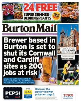 Cover of Burton Mail