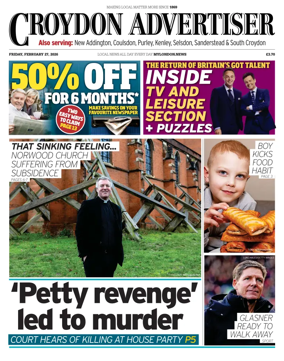 Cover of Croydon Advertiser