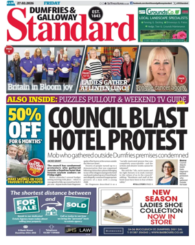 Cover of Dumfries & Galloway Standard