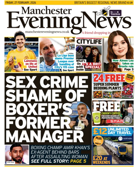Cover of Manchester Evening News