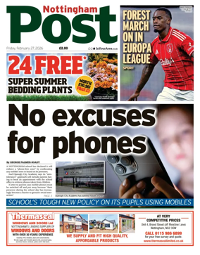Cover of Nottingham Post