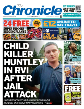 Cover of The Chronicle (South Tyneside and Durham)