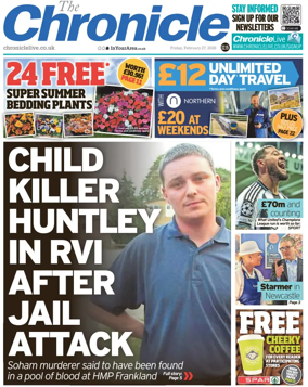 Cover of The Chronicle (UK)