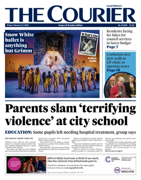 Cover of The Courier & Advertiser (Angus and Dundee)