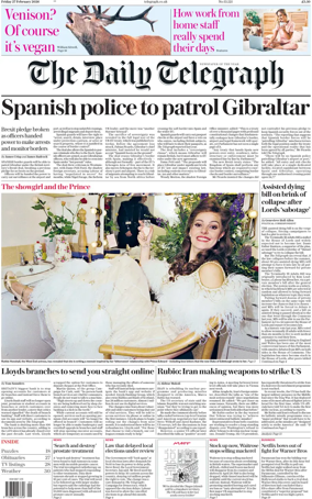 Cover of The Daily Telegraph