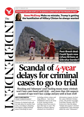 Cover of The Independent