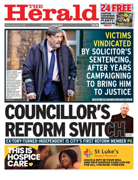 Cover of The Plymouth Herald