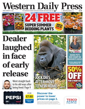 Cover of Western Daily Press