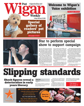 Cover of Wigan Evening Post
