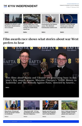 Cover of The Kyiv Independent