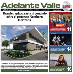 Cover of Adelante Valle