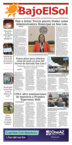 Cover of Bajo El Sol