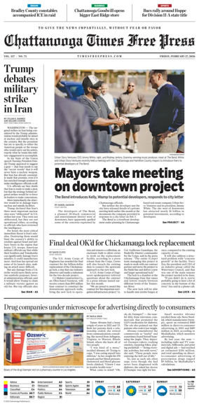 Cover of Chattanooga Times Free Press