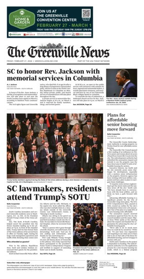 Cover of The Greenville News