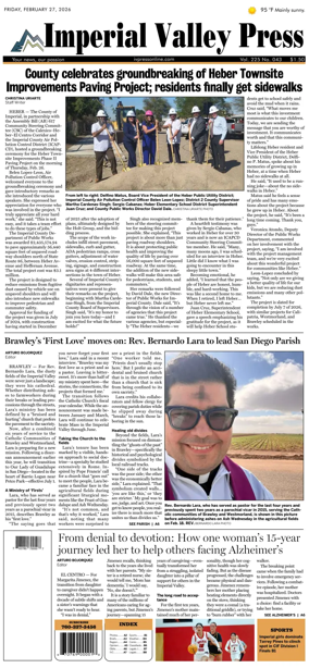 Cover of Imperial Valley Press