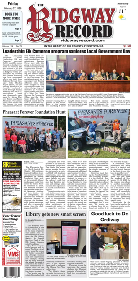 Cover of Ridgway Record