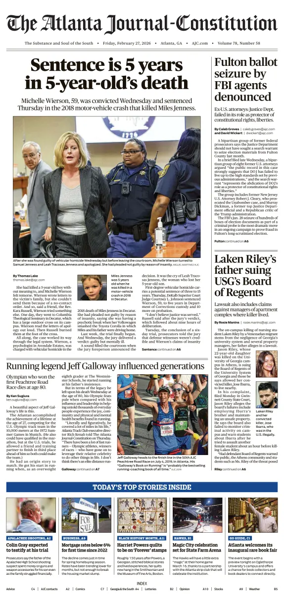 Cover of The Atlanta Journal-Constitution