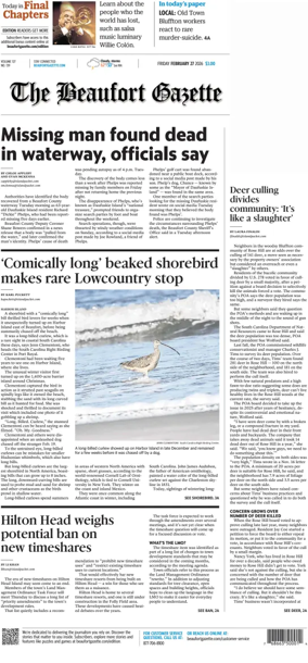 Cover of The Beaufort Gazette