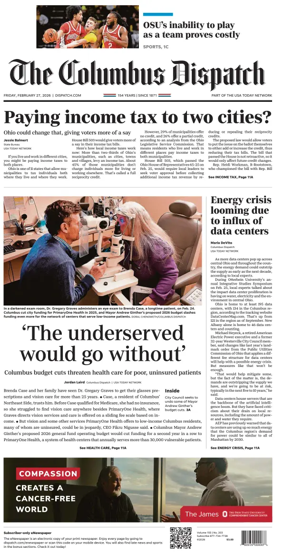 Cover of The Columbus Dispatch