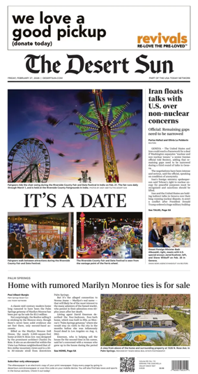 Cover of The Desert Sun