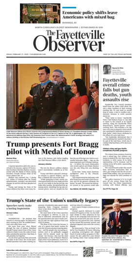 Cover of The Fayetteville Observer