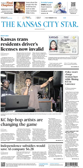 Cover of The Kansas City Star