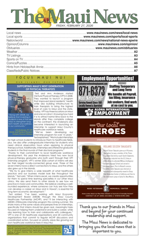 Cover of The Maui News